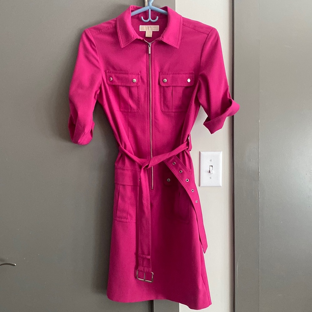 MICHAEL KORS belted dress